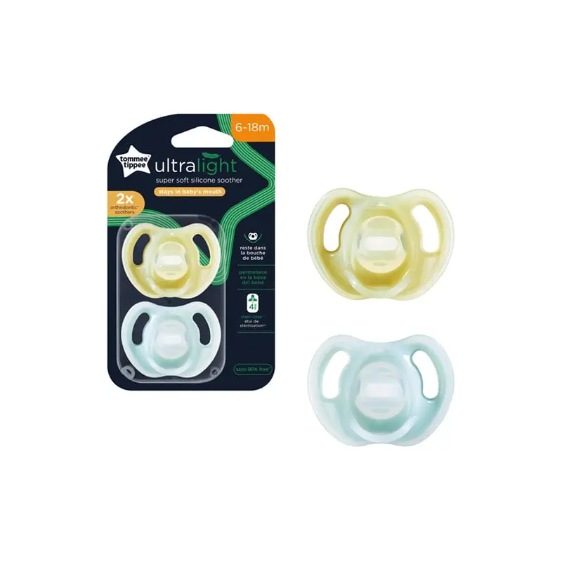 Ultra Light Silicone Pacifiers