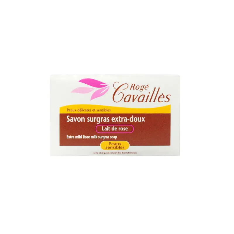 Savon Surgras Extra Doux Lait De Rose