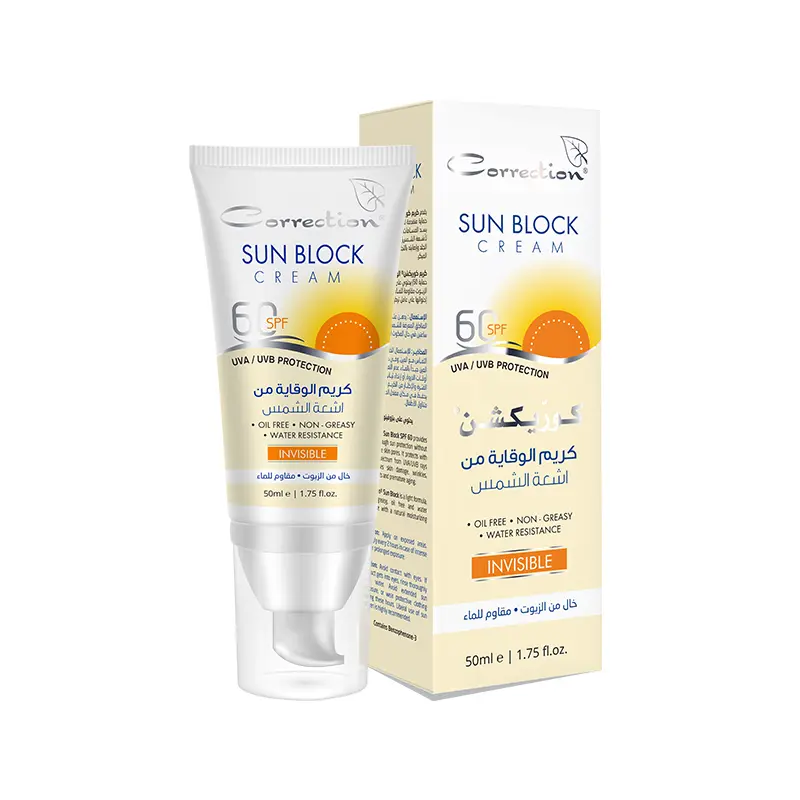 Sun Block Invisible Spf60 Cream