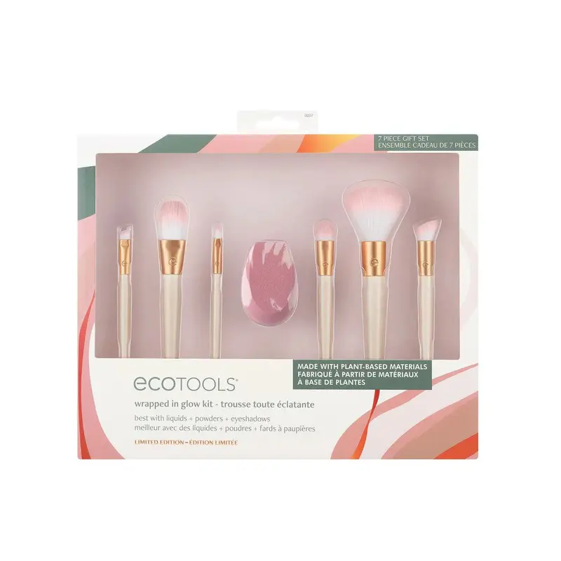 Wrapped In Glow Makeup Brush & Sponge Set