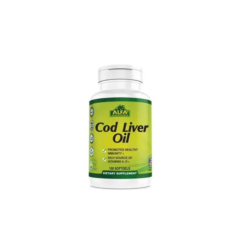 Cod Liver Oil - Fish Liver Oil 1250 IU