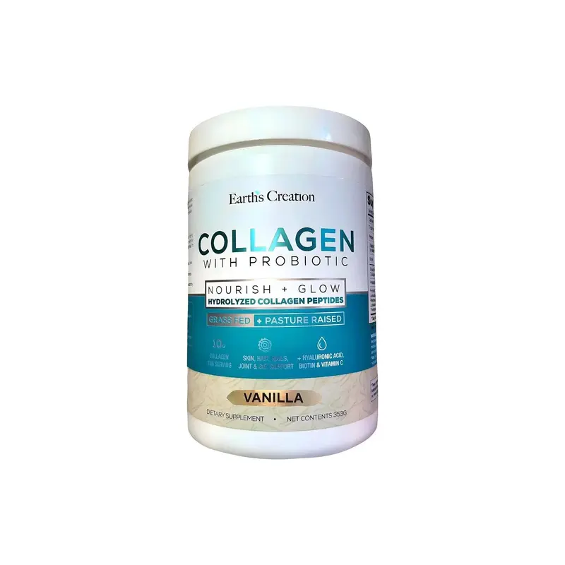 Vanilla collagen powder +probiotics