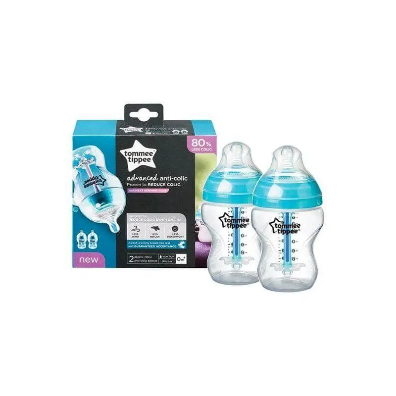 Tommee Tippee Advanced Anti-Colic Bottles 260ml (Pack of 2)