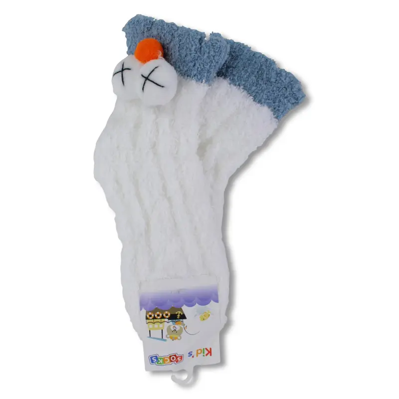 Unisex Socks  White with Big Eyes Design