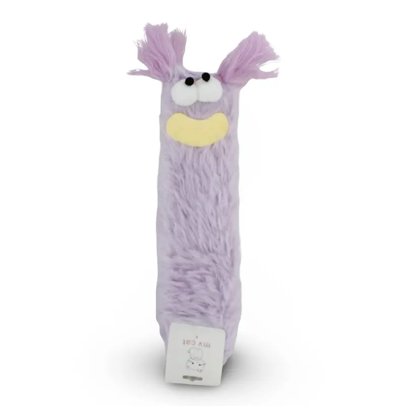 Girls Socks  Purple with Big Eyes Design