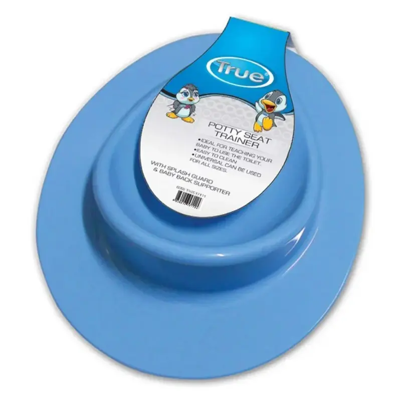 True Baby Soft Toilet Seat  Blue
