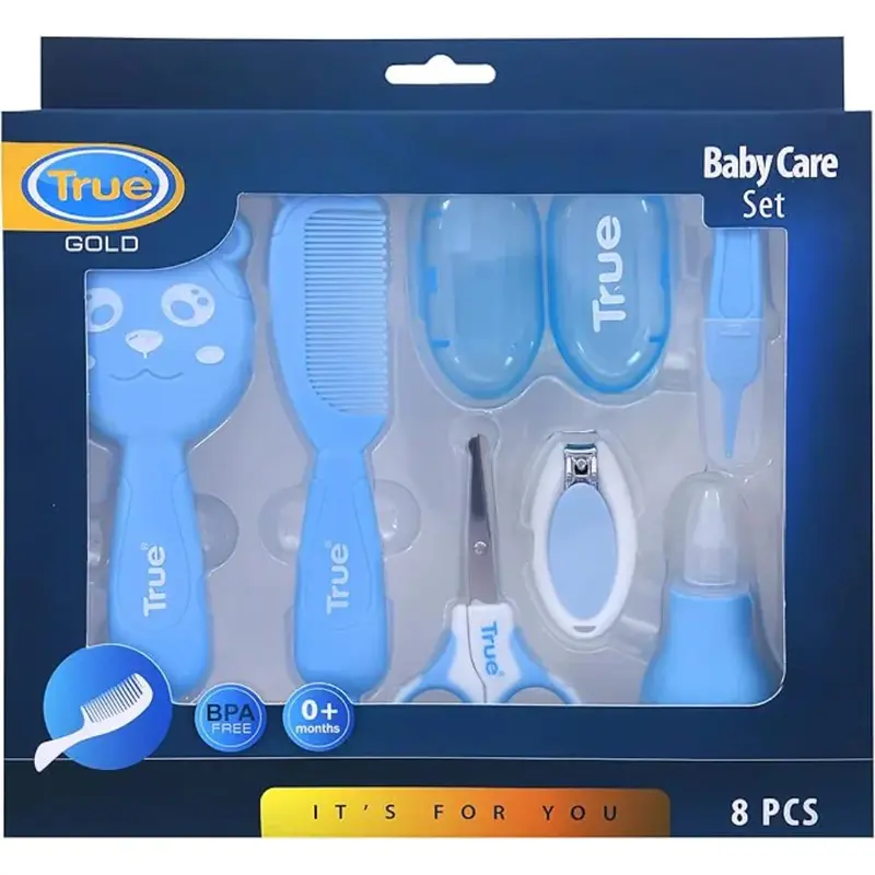 True Gold Baby Care Set 8Pcs  Blue