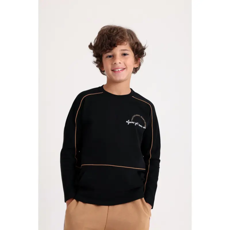 Unisex Cotton T-Shirt  Black with "Always Get What You Want" Print