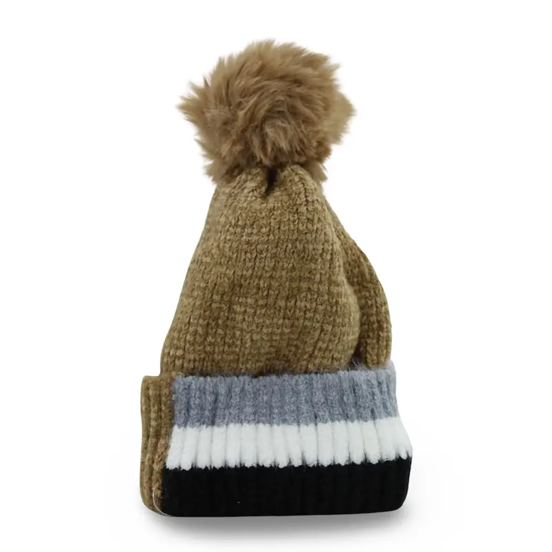 Unisex Knit Ice Cap  Coffee
