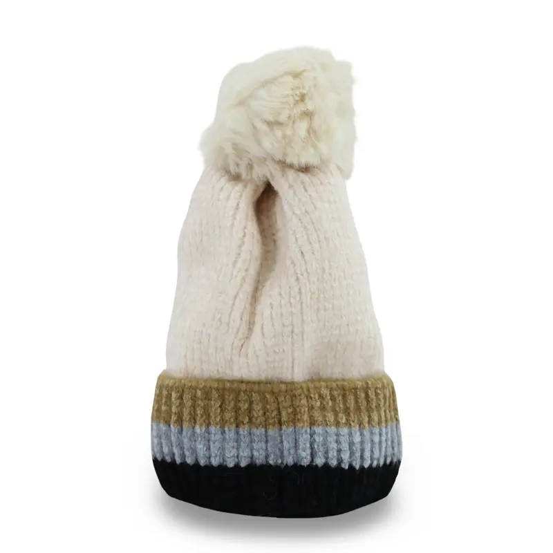 Unisex Knit Ice Cap  Off-White