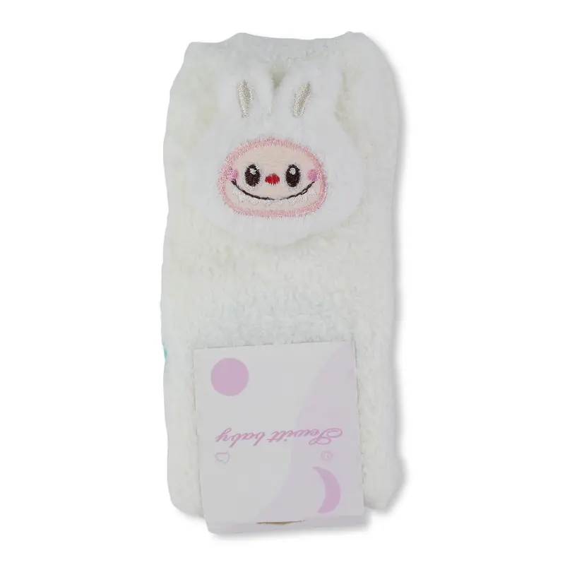 Unisex Socks  White with Labubu Design