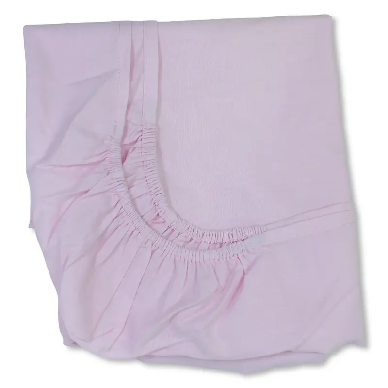 Cotton Bed Sheets Set  Pink