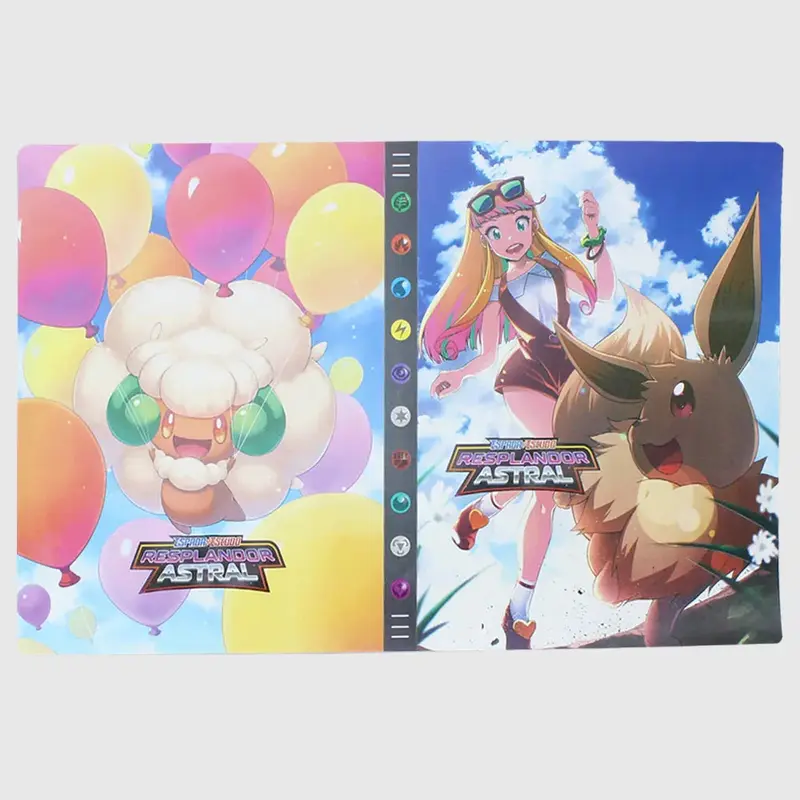 Pokemon Album 9 Pcs In The Page