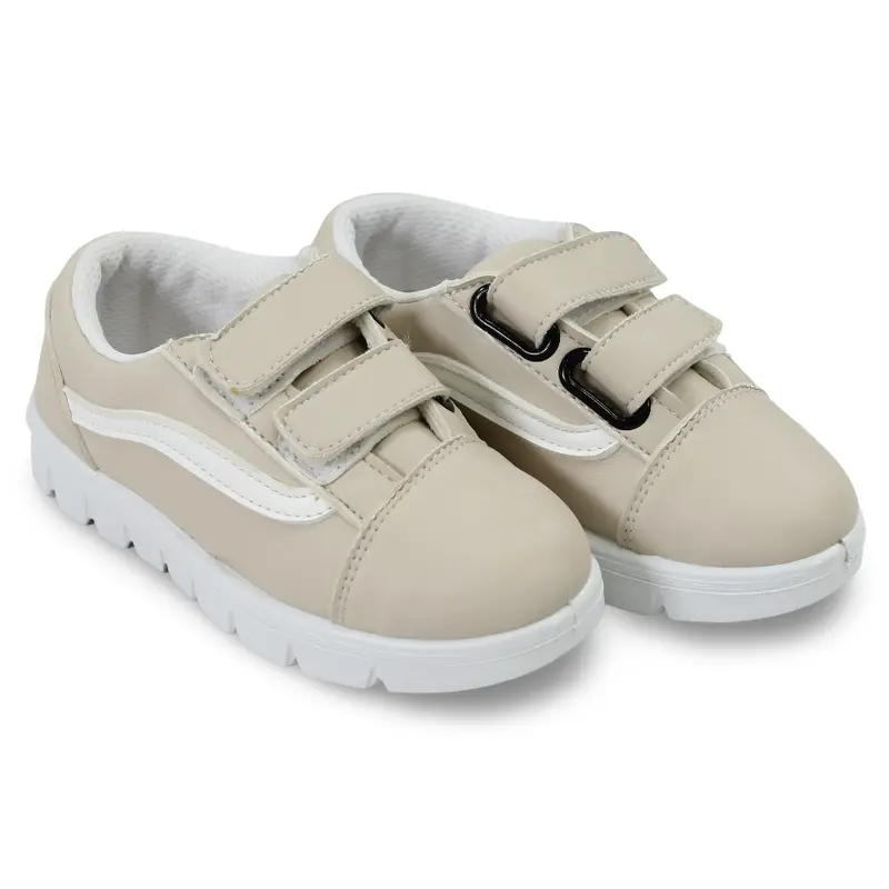 Unisex Leather Sneakers  Beige