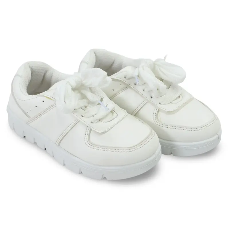 Unisex Leather Sneakers  White