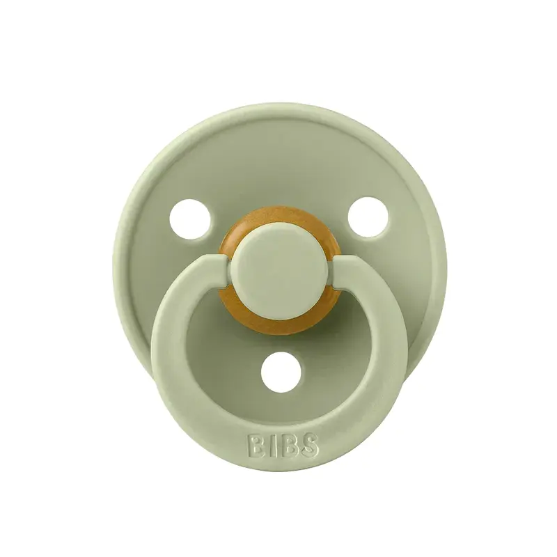 BIBS Color Pacifier  1 Pack Latex - Size 1 - Sage
