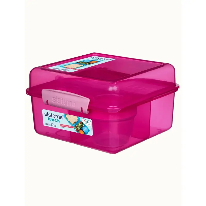 Sistema Lunch Box  Insulated Fabric Pink 2L