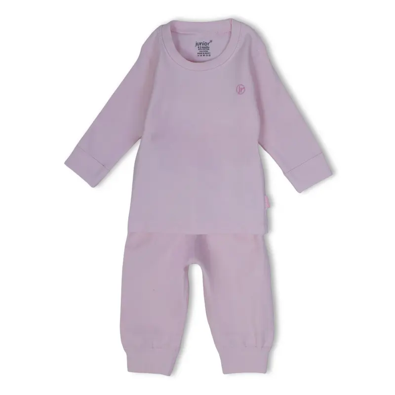 Baby Girls Cotton Thermal Set  Pink