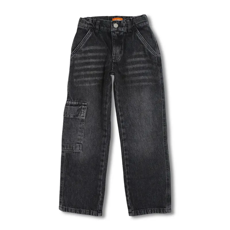 Boys Faded Jeans  Black