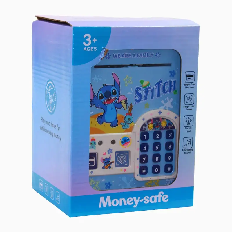 Stitch-Themed Electronic Fingerprint Safe