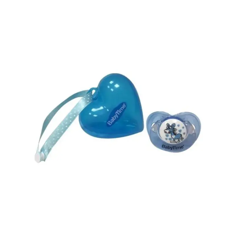 Baby Time Baby Heart-Shaped Pacifier Storage Box No:2 / 6-18 Months (BT-509)