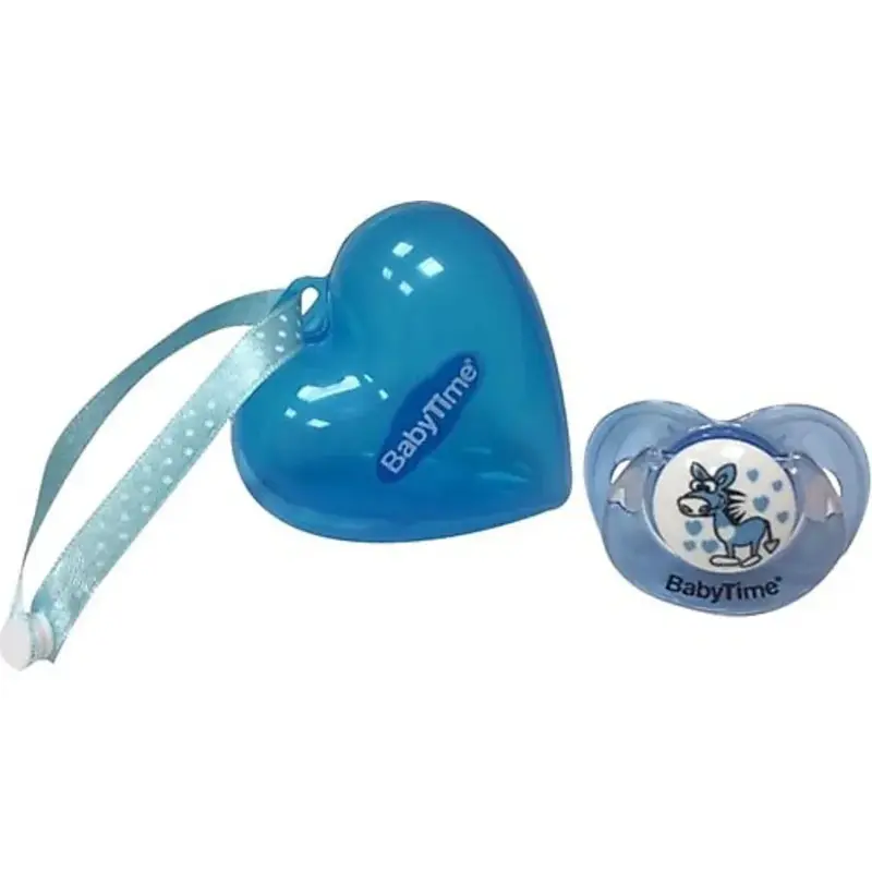 Baby Time Baby Heart-Shaped Pacifier Storage Box No:3 +18m (BT-510)