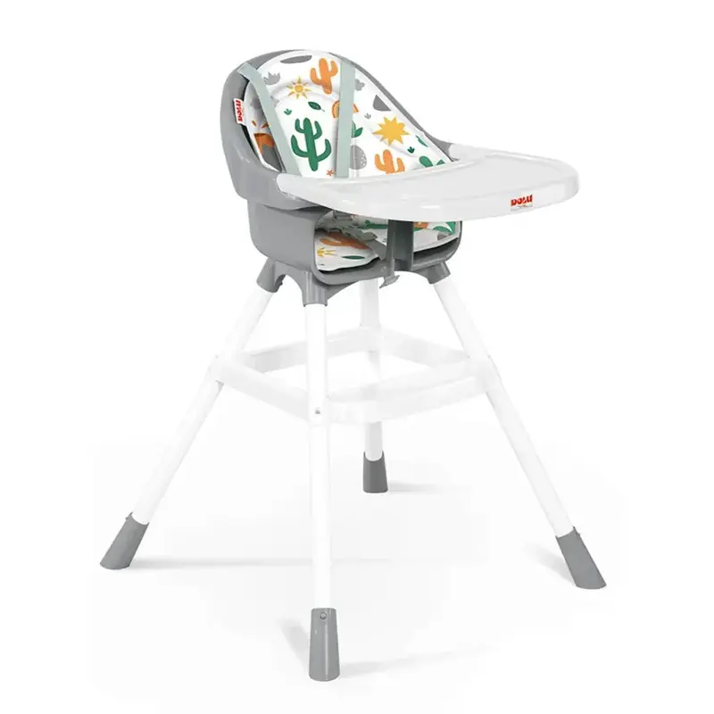 Dolu Full Highchair For Babies - Grey