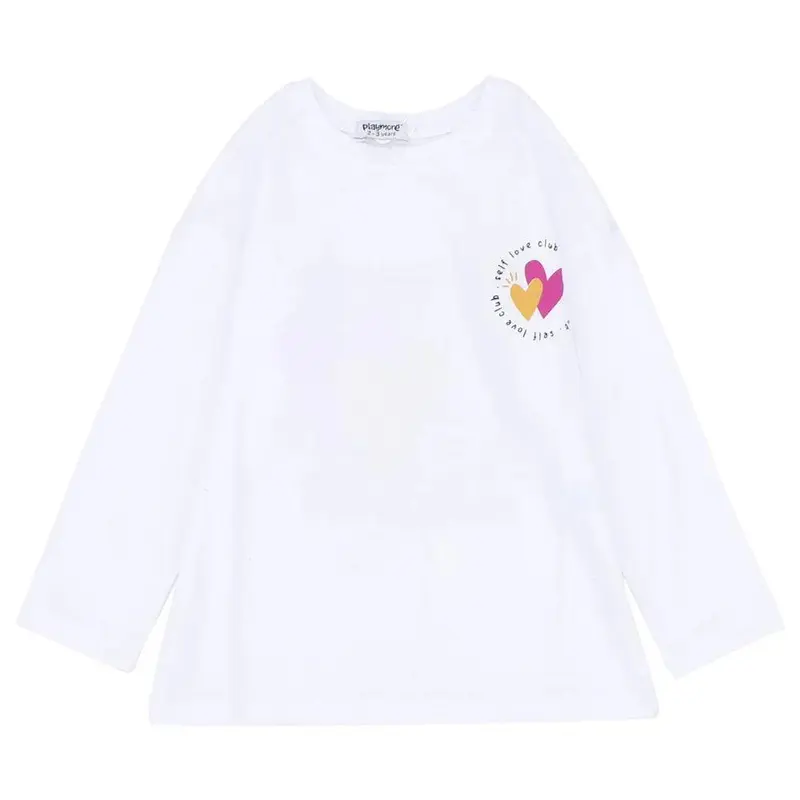 Long-Sleeved Hearts T-shirt