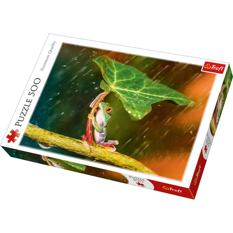 Trefl Green Umbrella Puzzle - 500 Pieces
