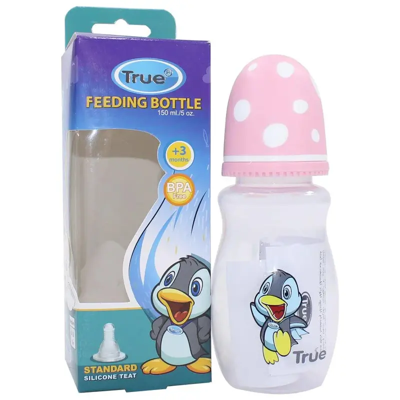 True Standard Bottle with Silicon Teat 150ml