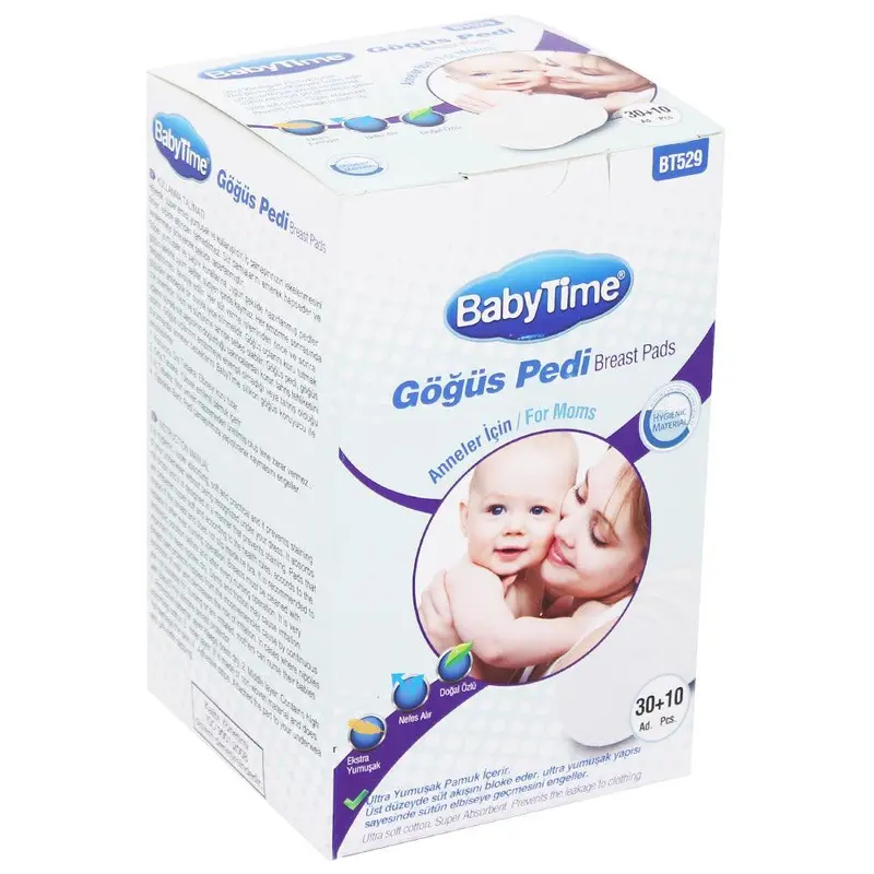 Baby Time Breast Pads - 40 Pcs