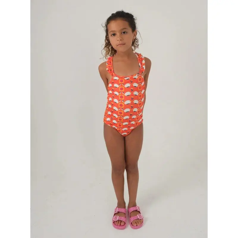 Birdy Orange Swim Suit
