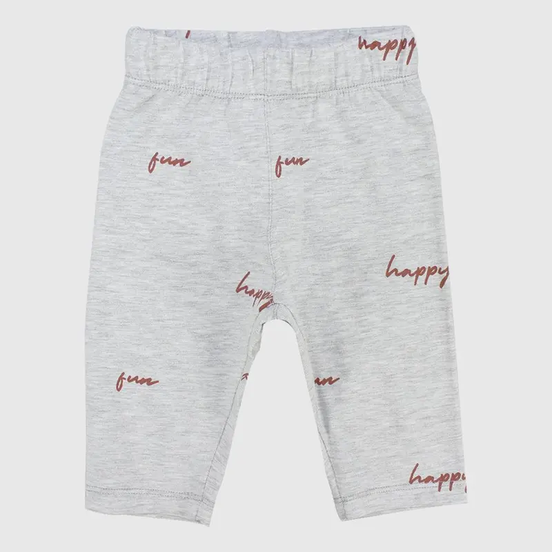 Fun Grey Pantacourt Leggings