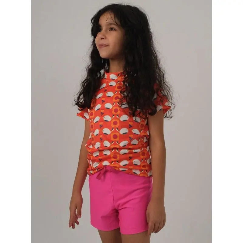 Orange/Fuchsia Tankini