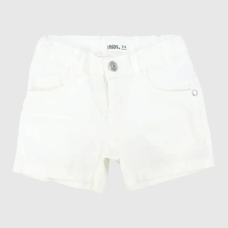 Plain Gabardine Shorts