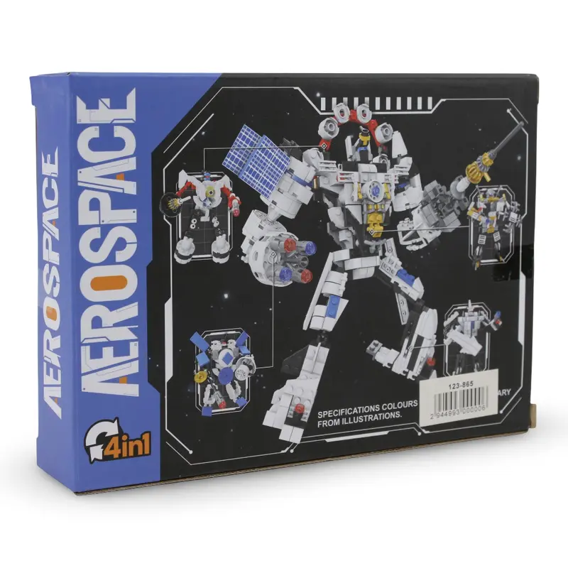 2-in-1 Aerospace Transforming Blocks  161 Pieces