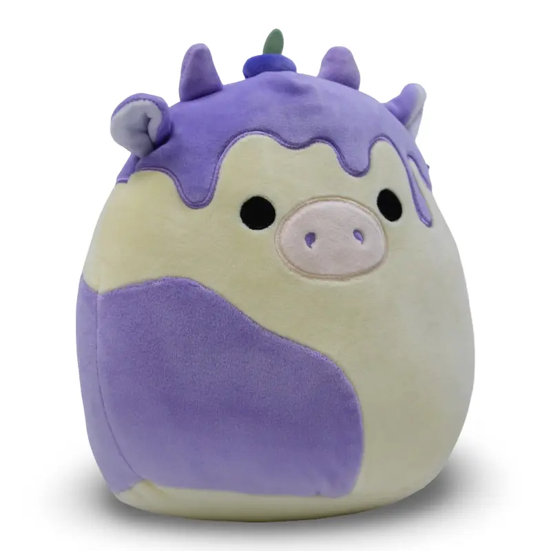 Squishmallows Benito the Blueberry Cow Plush Toy