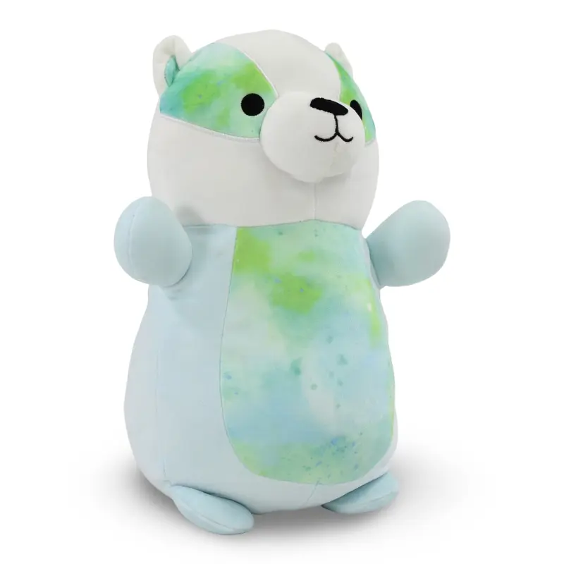 Squishmallows  Tie-Dye Badger Plush Toy