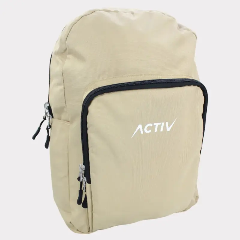 Beige Laptop Backpack