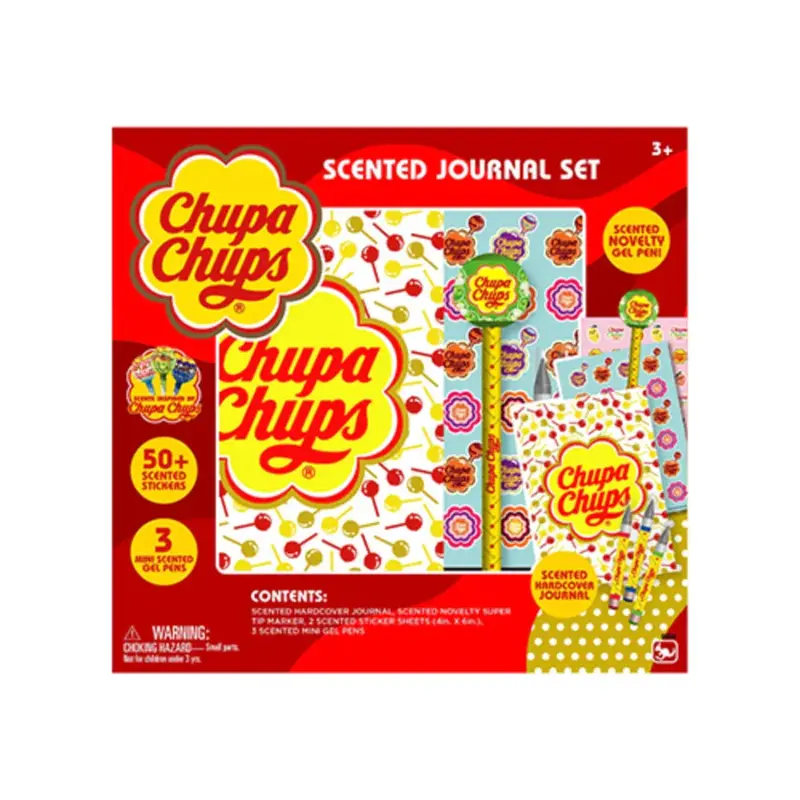 Chupa Chups Scented Journal Set