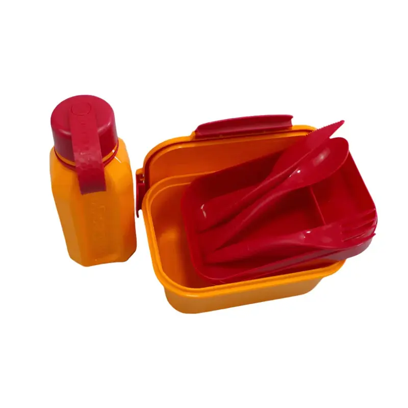 M-Design Lunch Set - 1.1 L Orange/Red