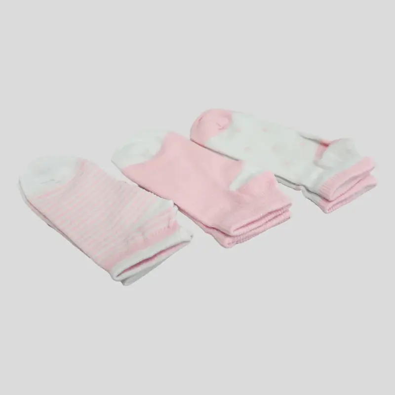 Pack Of 3 - Pinkish Socks