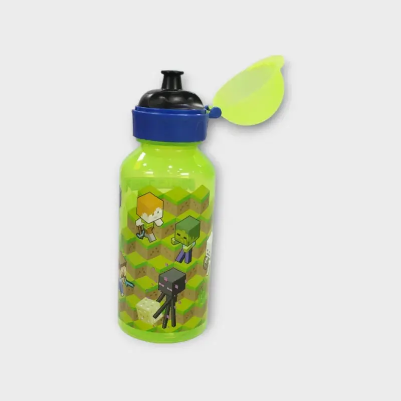Stor 370 ml Minecraft School Bottle