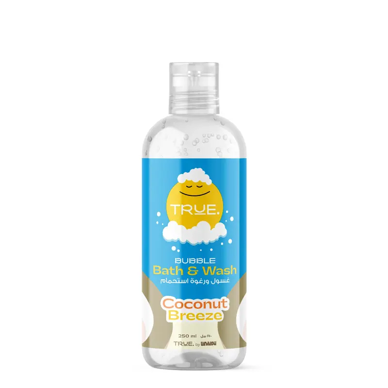 True Bubble Bath & Wash Coconut Scent 250 ml