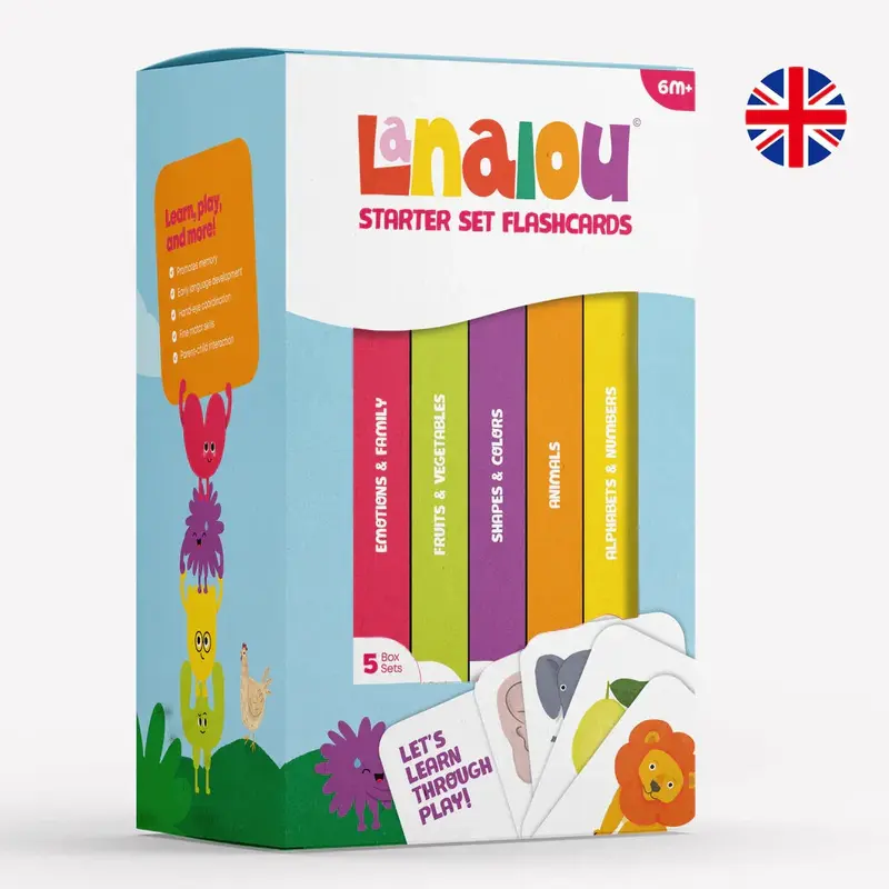 Lanalou English Starter Set Flashcards