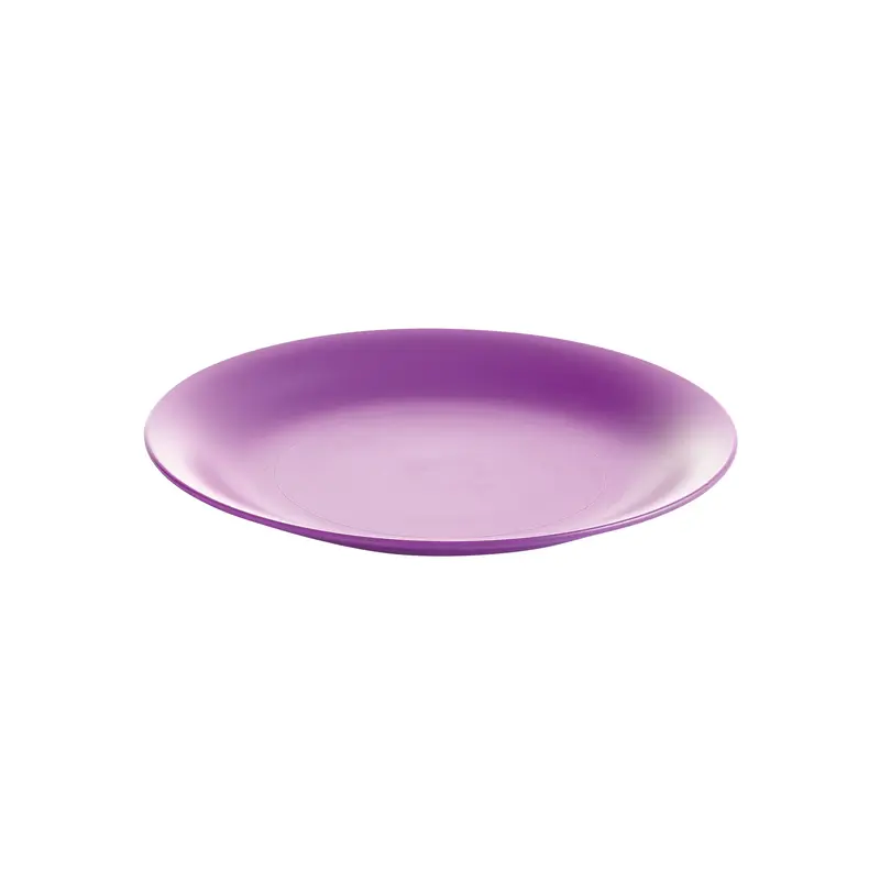 M Design Lifestyle Plastic Serving Platter, 21 cm - Purple