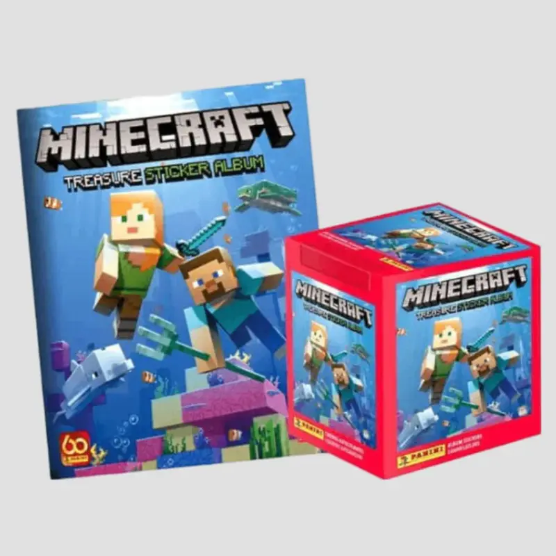 Minecraft Treasure Stickers