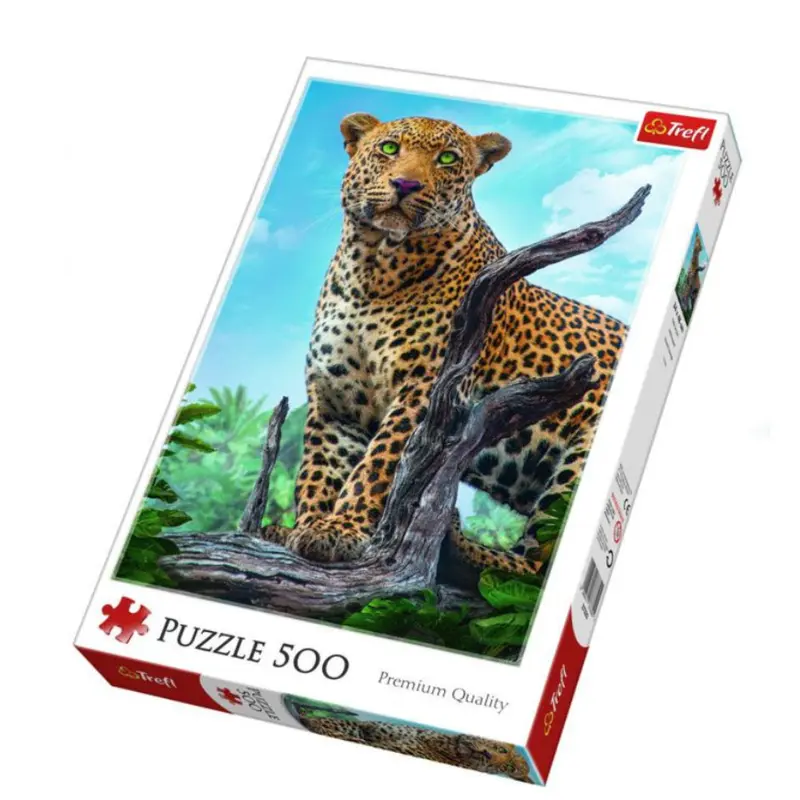 Trefl Wild Leopard Puzzle - 500 Pcs
