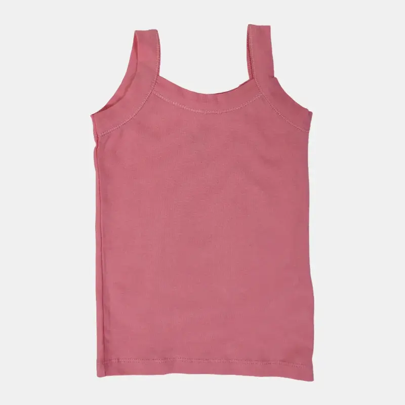 Girls Cotton Sleeveless Undershirt