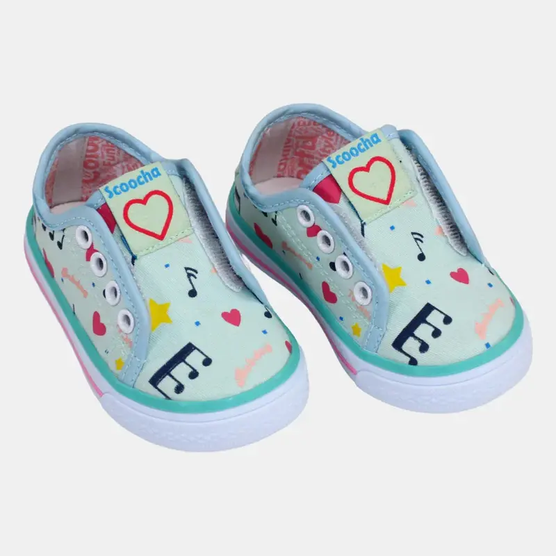 Baby Girls' Multicolored Sneakers